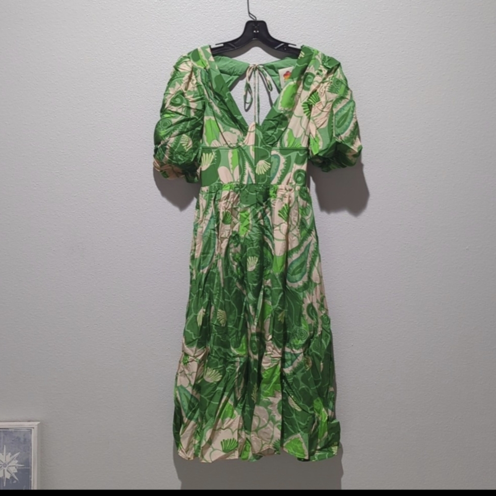 Farm Rio Tropical Groove Midi Dress